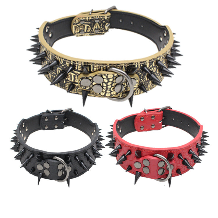 Studded Dog Collar (Wide)
