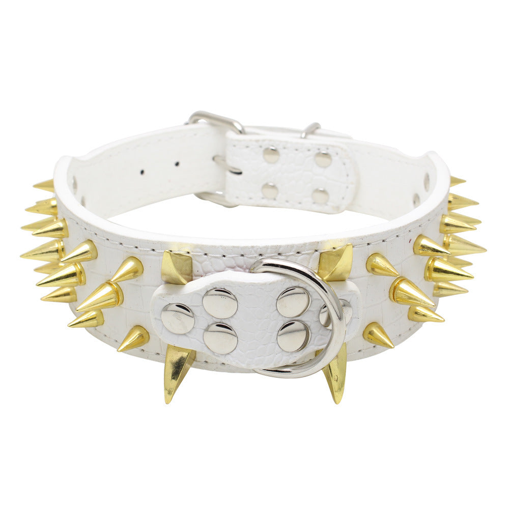 Studded Dog Collar (Wide)
