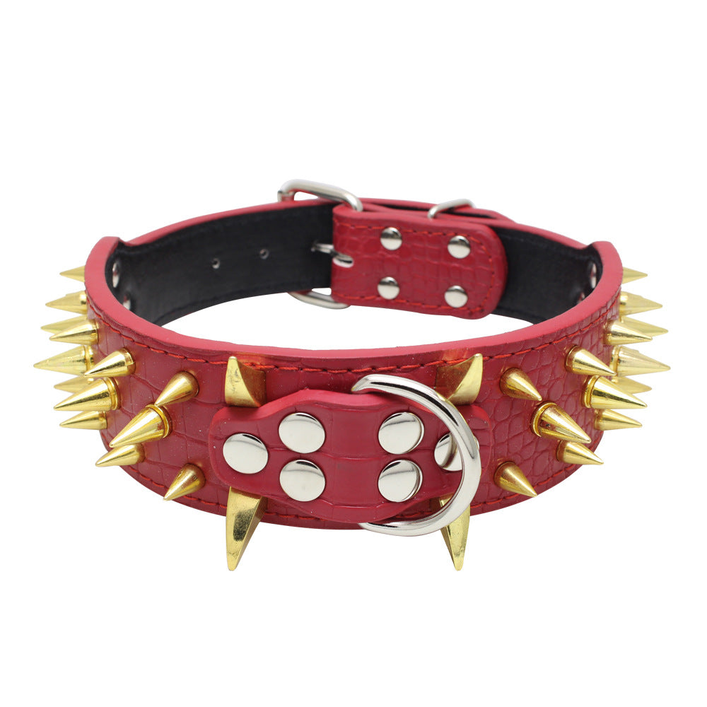 Studded Dog Collar (Wide)